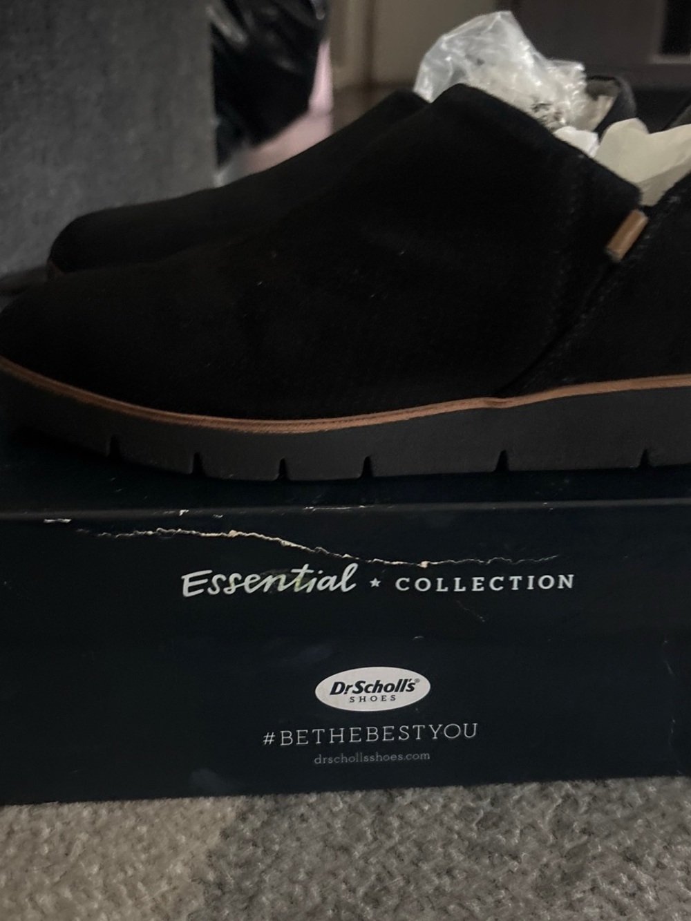 Dr. Scholl's Women Black Slip-On Casual Shoe